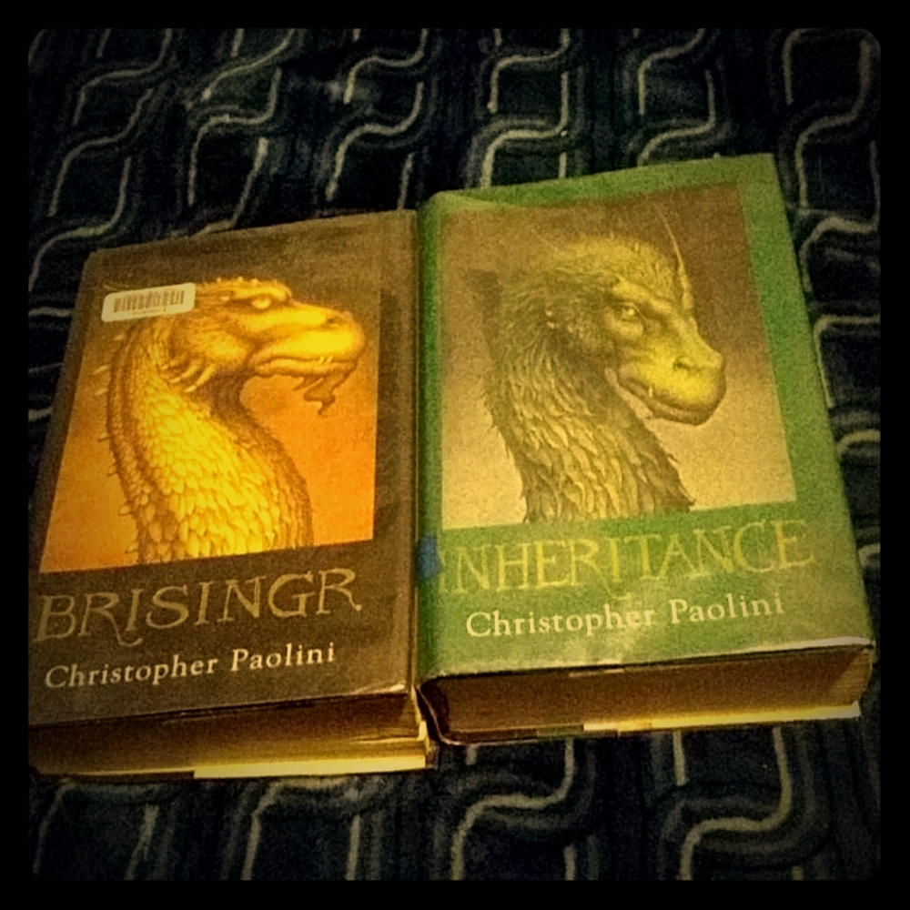 Christopher Paolini Books BRISINGR & INHERITANCE